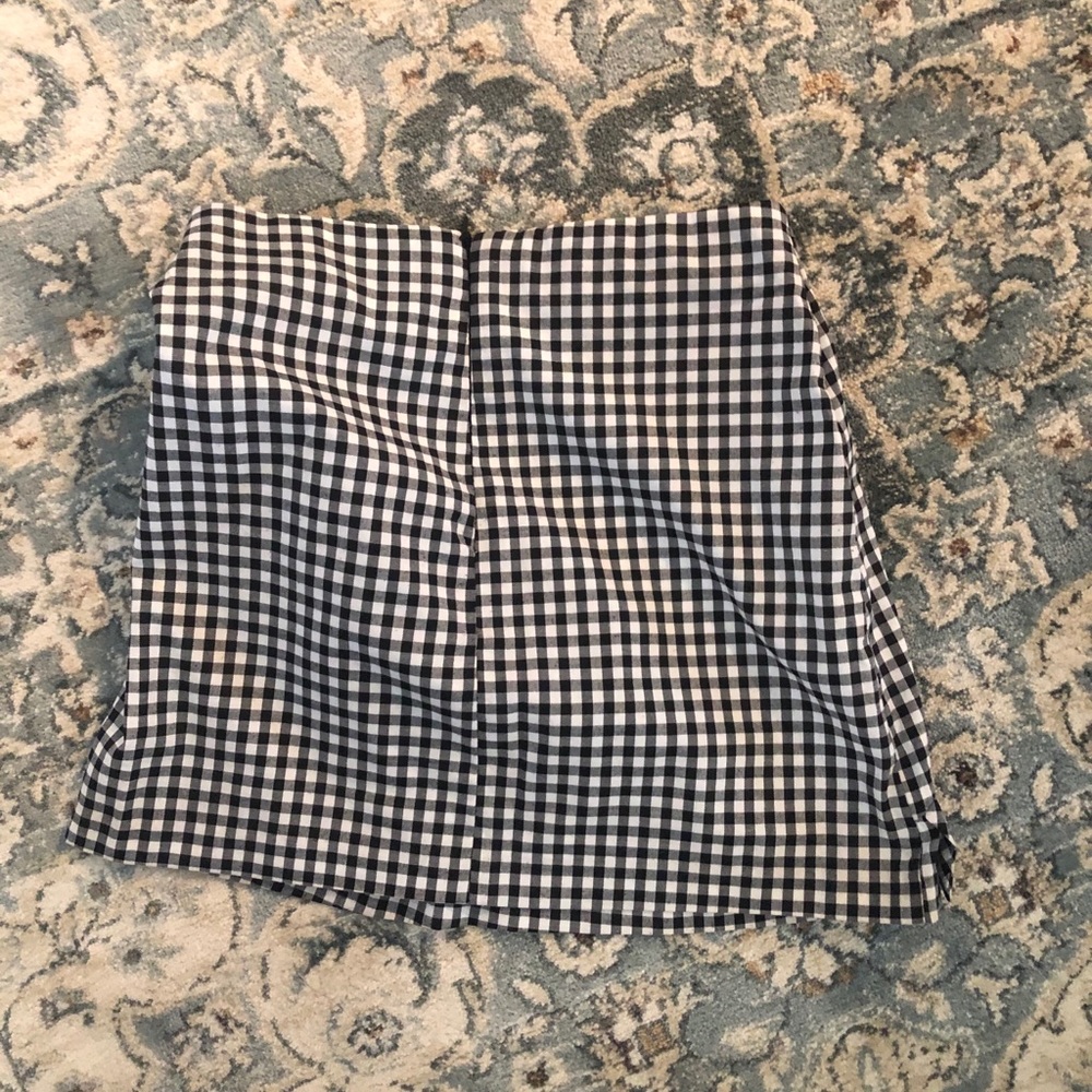 Gingham Ruffle Skirt! - Picture 2 of 2